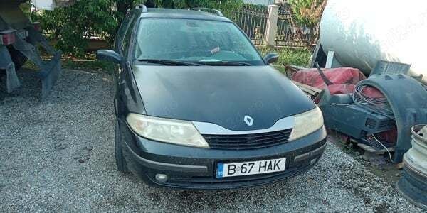 Negru Utilizat 2002 Renault Laguna II Break | 800 EUR (Preț OK) - Imagine 1/4