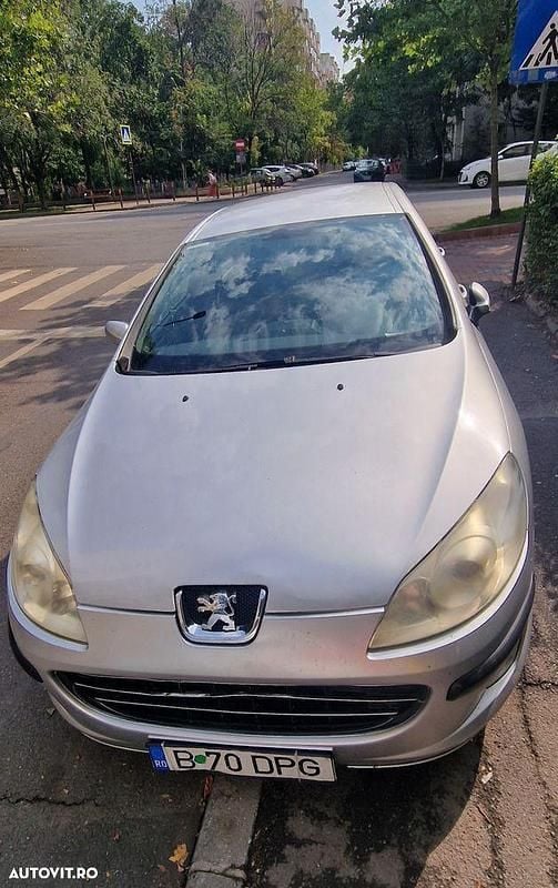 Gri Utilizat 2006 Peugeot 407 Hatchback | 1.400 EUR - Imagine 1/4