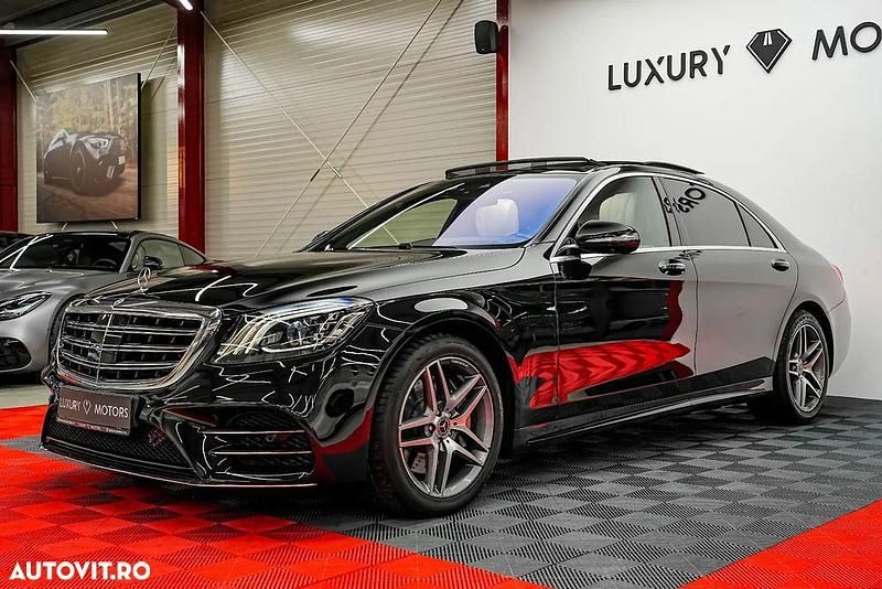 Culoarenegru Utilizat 2020 Mercedes S350 Berlinǎ | 54.995 EUR (Preț OK) - Imagine 1/4