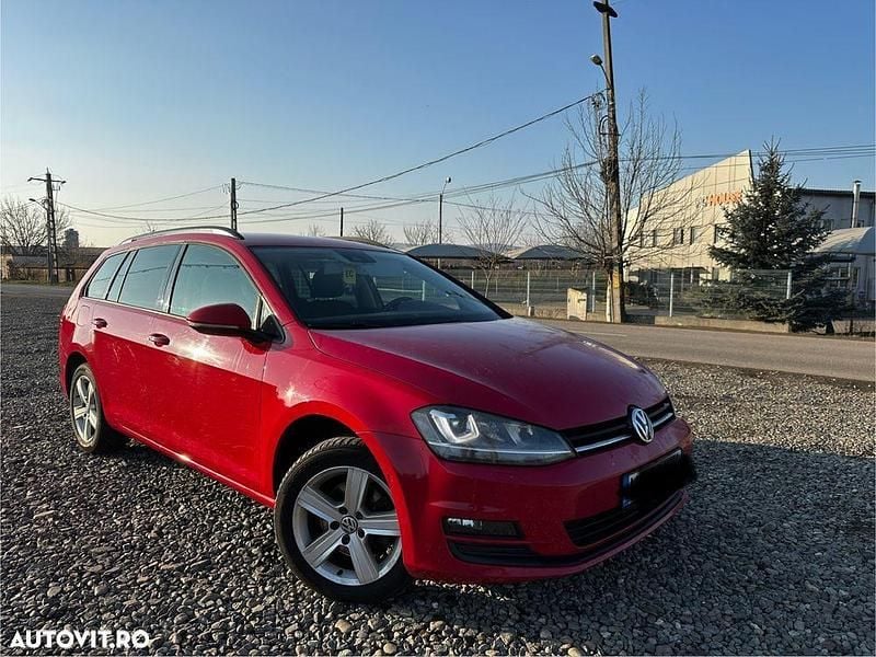 Culoarerosu Utilizat 2014 VW Golf VII Highline Break | 5.750 EUR (Super Preț) - Imagine 1/4