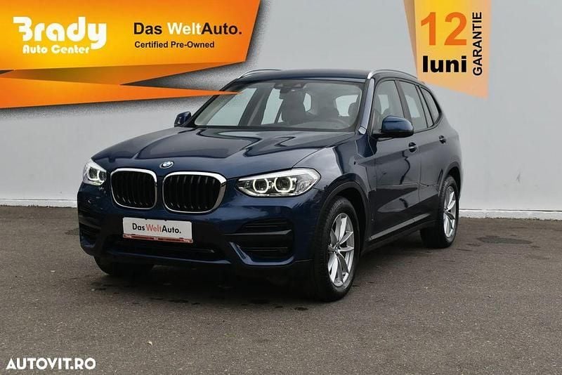 Culoarealbastru Utilizat 2020 BMW X3 Advantage SUV | 27.599 EUR (Preț bun) - Imagine 1/4