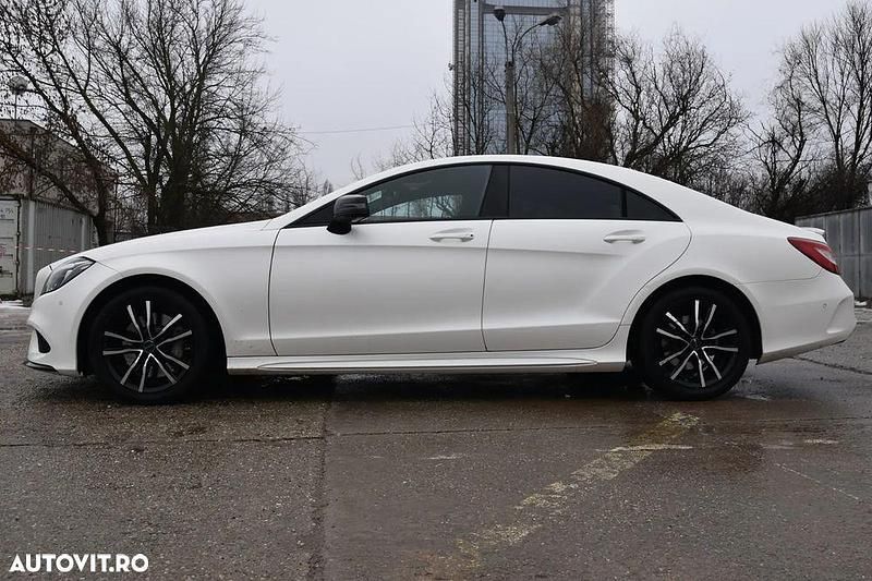 Second-hand Mercedes CLS350 258 CP (189 kW) 2016 Culoarealb Coupe