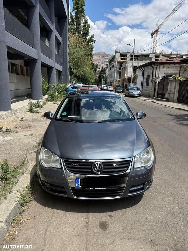 Gri Utilizat 2008 VW Eos Cabrio | 4.300 EUR (Preț bun) - Imagine 1/4