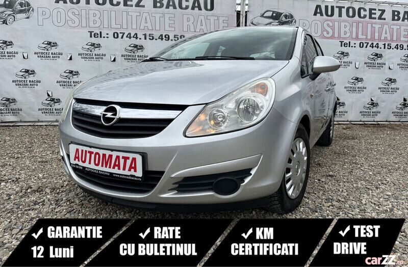 Gri Utilizat 2010 Opel Corsa Berlinǎ | 5.950 EUR - Imagine 1/4