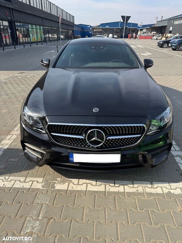 Negru Utilizat 2018 Mercedes E350 Avantgarde Cabrio | 36.000 EUR - Imagine 1/4