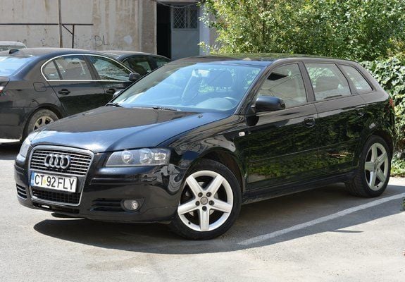 Negru Utilizat 2006 Audi A3 Hatchback | 4.950 EUR (Scump) - Imagine 1/4