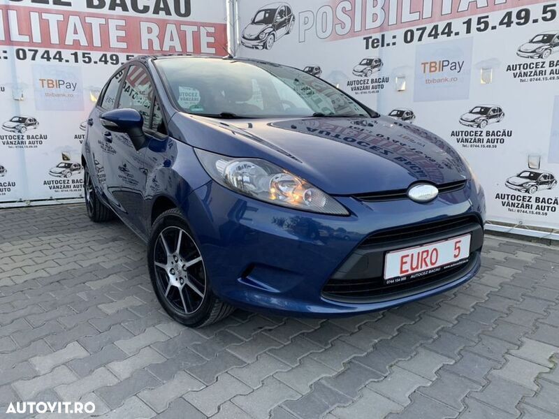 Albastru Utilizat 2010 Ford Fiesta Trend Hatchback | 4.990 EUR (Scump) - Imagine 1/4