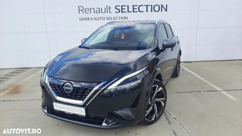 Negru Utilizat 2023 Nissan Qashqai Tekna SUV | 34.900 EUR - Imagine 1/4