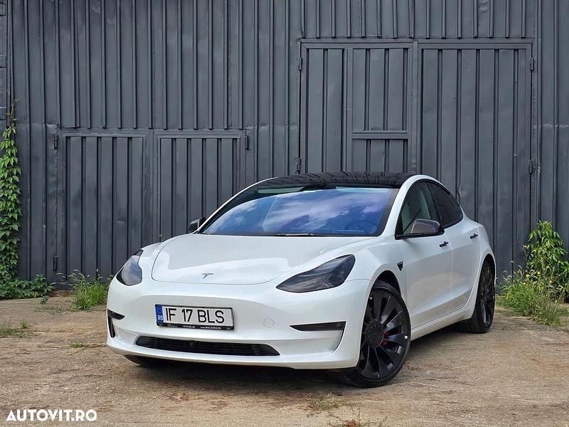 Alb Utilizat 2023 Tesla Model 3 Performance Berlinǎ | 38.900 EUR (Preț OK) - Imagine 1/4