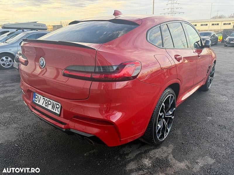 Second-hand BMW X4 M Competition Edition 480 CP (353 kW) 2021 Culoarerosu SUV