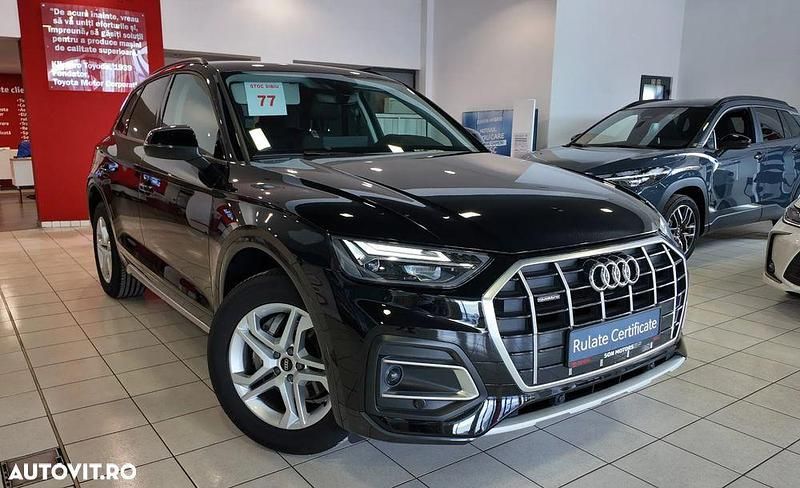 Culoarenegru Utilizat 2022 Audi Q5 SUV | 34.900 EUR (Preț bun) - Imagine 1/4