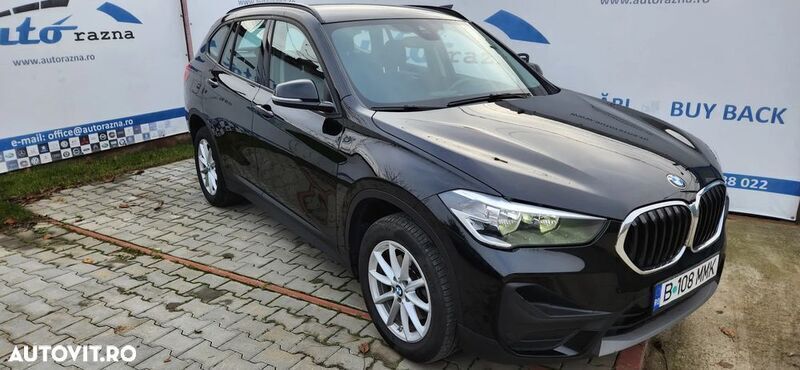 Negru Utilizat 2021 BMW X1 SUV | 21.780 EUR (Preț OK) - Imagine 1/4