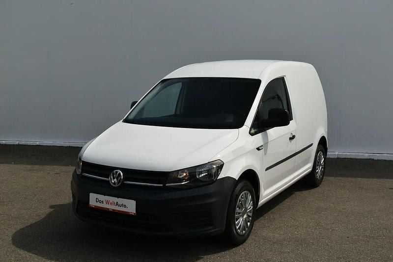Alb Utilizat 2018 VW Caddy Monovolum | 9.900 EUR (Preț bun) - Imagine 1/4