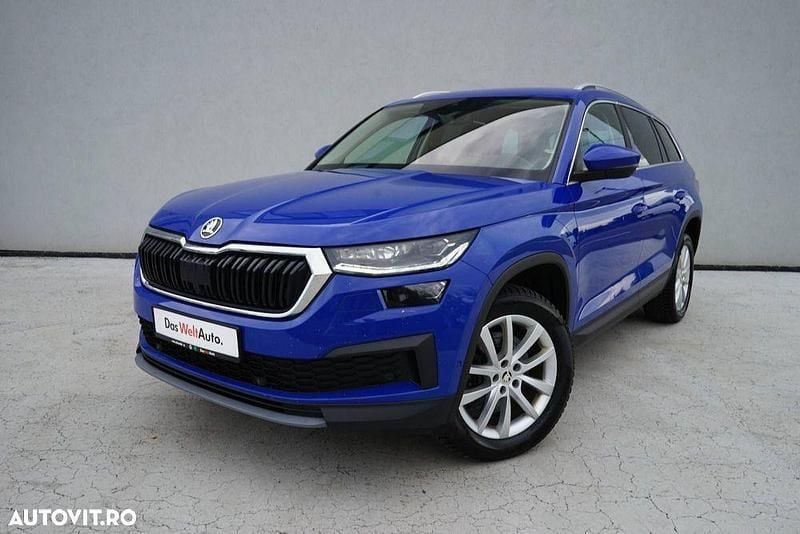 Albastru Utilizat 2021 Skoda Kodiaq SUV | 26.901 EUR (Super Preț) - Imagine 1/4