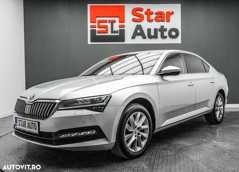 Culoareargint Utilizat 2022 Skoda Superb Ambition Berlinǎ | 19.990 EUR (Preț OK) - Imagine 1/4