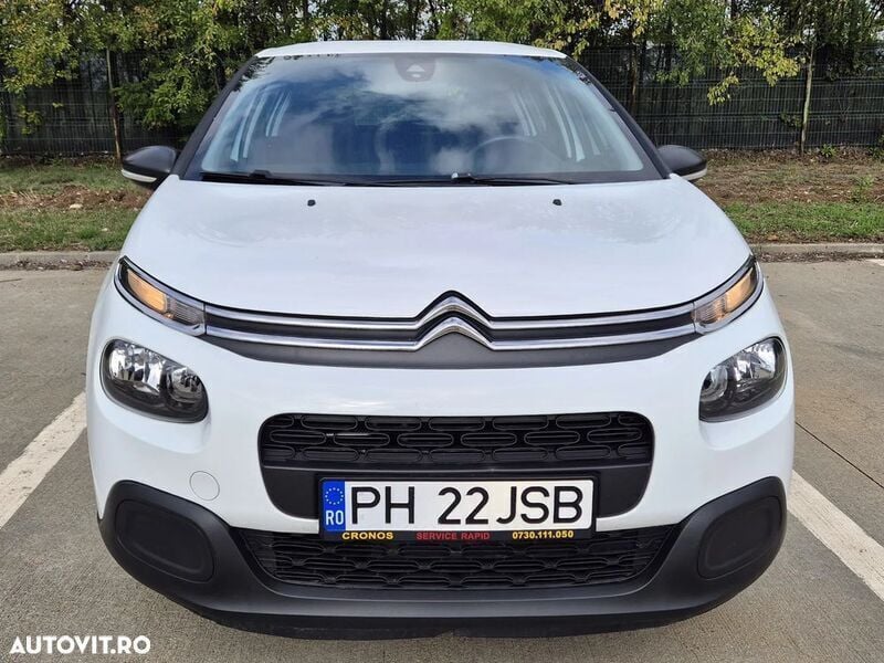 Second-hand Citroën C3 Live 68 CP (50 kW) 2018 Alb Hatchback