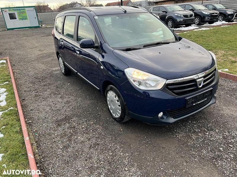 Culoarealbastru Second-hand 2013 Dacia Lodgy Lauréate Monovolum | 4.200 EUR (Super Preț) - Imagine 1/4