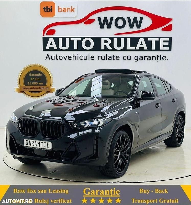 Culoarenegru Utilizat 2024 BMW X6 M Sport SUV | 88.990 EUR (Super Preț) - Imagine 1/4