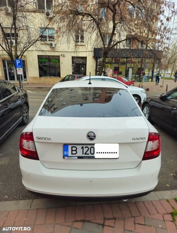 Alb Utilizat 2019 Skoda Rapid Style Hatchback | 9.000 EUR (Preț OK) - Imagine 1/4