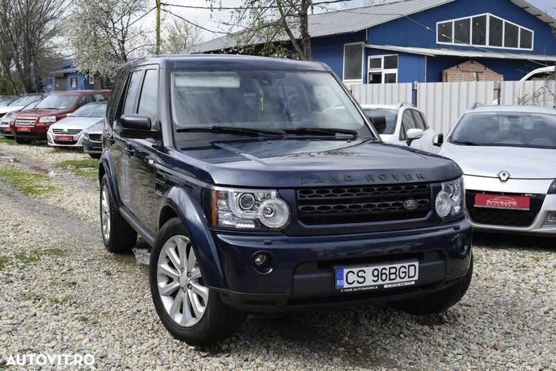 Albastru Utilizat 2013 Land Rover Discovery 4 Graphite SUV | 10.450 EUR - Imagine 1/4
