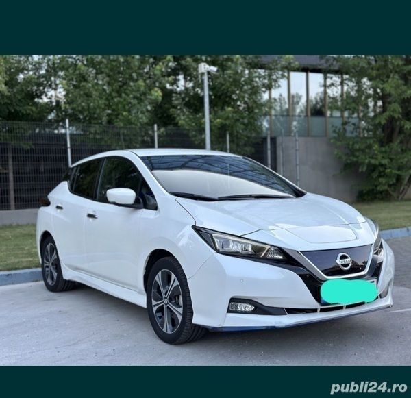 Alb Utilizat 2021 Nissan Leaf Hatchback | 15.600 EUR - Imagine 1/4