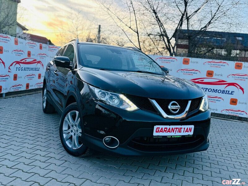 Negru Utilizat 2014 Nissan Qashqai SUV | 11.490 EUR (Puțin scump) - Imagine 1/4