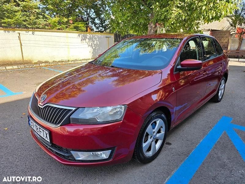 Culoarerosu Utilizat 2014 Skoda Rapid Ambition Hatchback | 5.900 EUR (Preț bun) - Imagine 1/4
