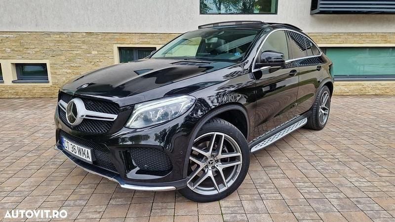 Culoarenegru Utilizat 2018 Mercedes GLE350 AMG line Coupe | 37.700 EUR (Super Preț) - Imagine 1/4