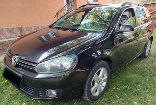 Negru Utilizat 2012 VW Golf VI Break | 5.800 EUR (Preț OK) - Imagine 1/4