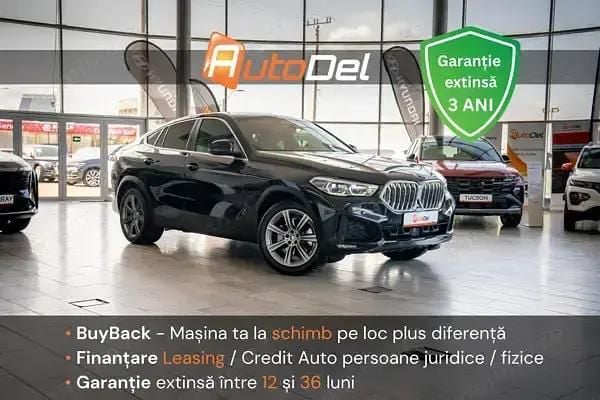 Negru Utilizat 2020 BMW X6 xLine SUV | 53.999 EUR (Preț OK) - Imagine 1/4