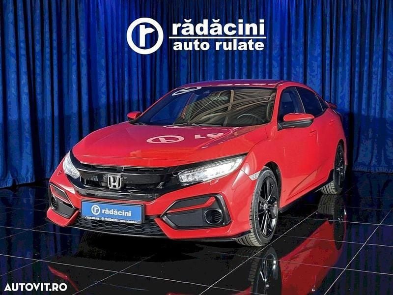 Second-hand Honda Civic 126 CP (92 kW) 2020 Culoarerosu Hatchback
