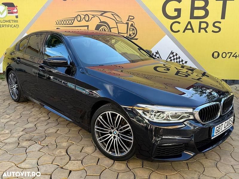 Culoarenegru Utilizat 2019 BMW 520 Comfort Edition Berlinǎ | 24.490 EUR (Preț OK) - Imagine 1/4