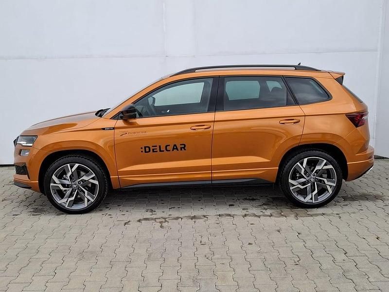 Nouă Skoda Karoq SportLine 190 CP (139 kW) 2025 Portocaliu mediu  metalic SUV