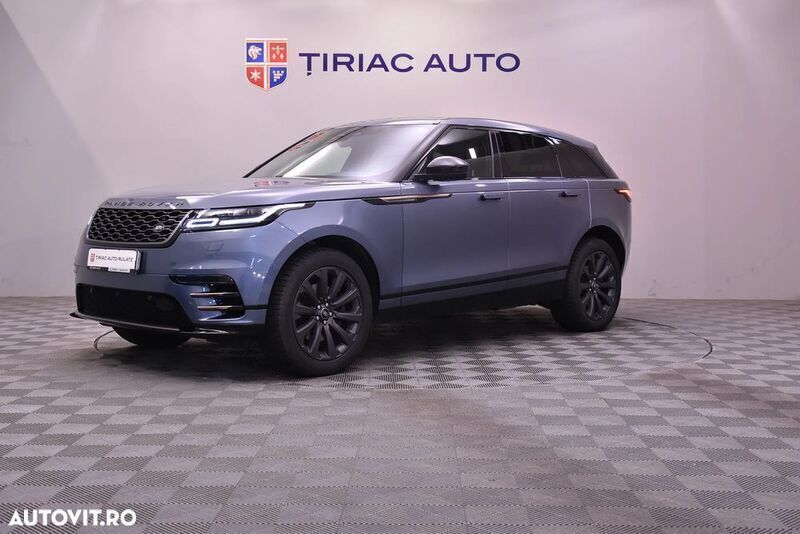 Albastru Utilizat 2022 Land Rover Range Rover Velar SUV | 46.000 EUR - Imagine 1/4