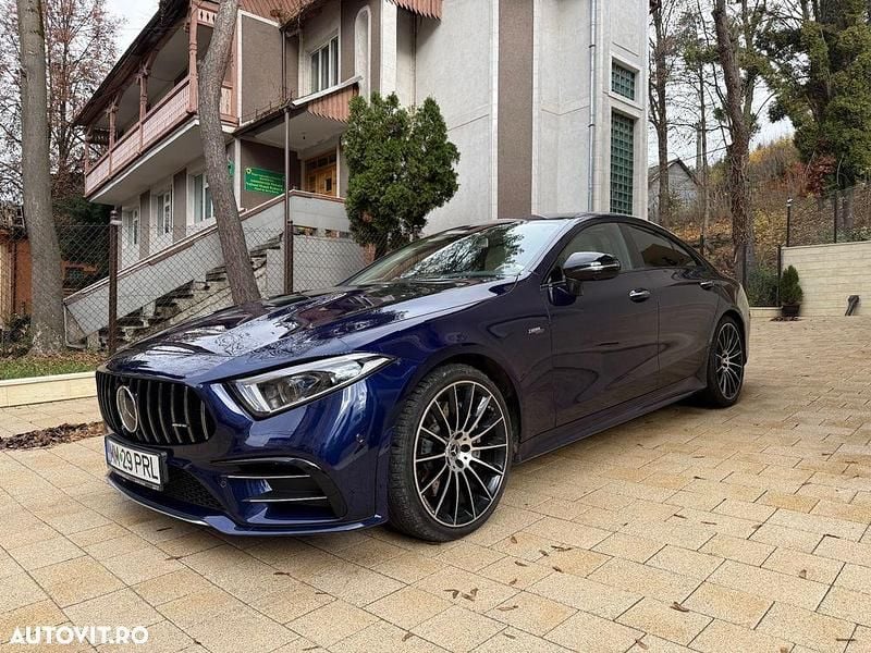 Culoarealbastru Utilizat 2020 Mercedes CLS53 AMG AMG Coupe | 64.989 EUR (Preț OK) - Imagine 1/4