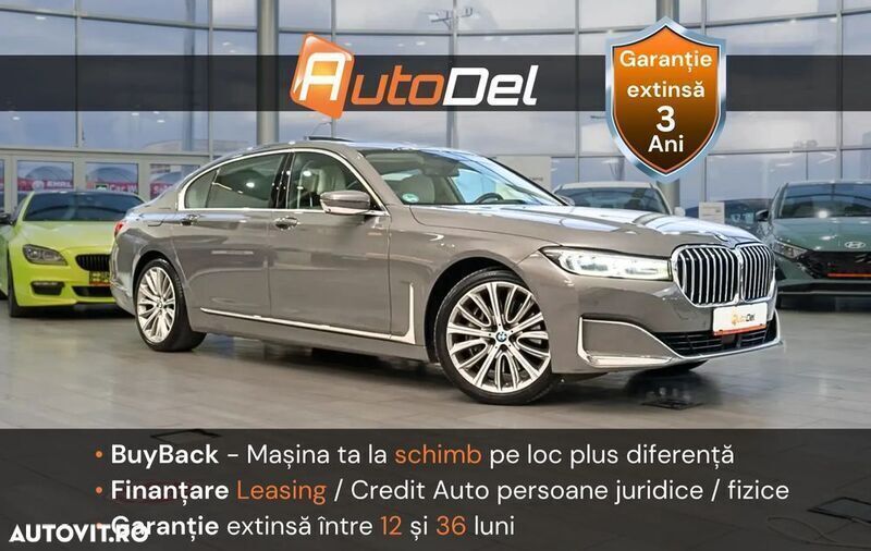 Gri Utilizat 2019 BMW 745e Comfort Edition Berlinǎ | 47.789 EUR (Puțin scump) - Imagine 1/4