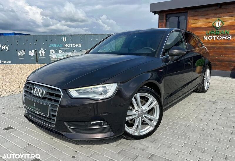 Maro Utilizat 2013 Audi A3 Sportback S-Line Hatchback | 11.390 EUR (Preț OK) - Imagine 1/4