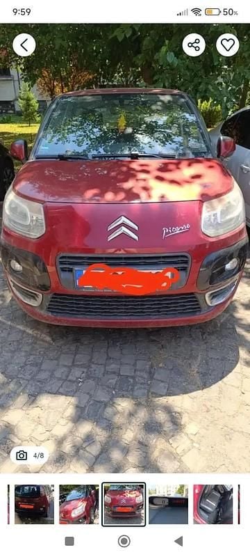Utilizat 2008 Citroën C3 Picasso Monovolum | 2.600 EUR - Imagine 1/4