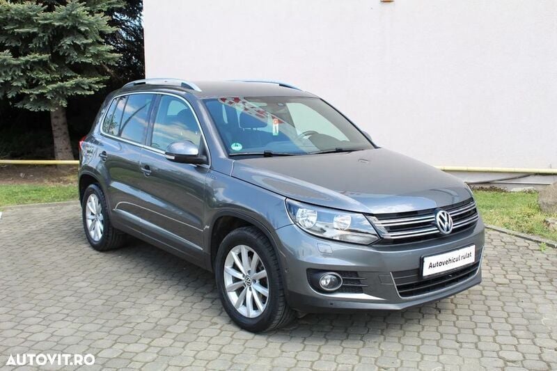 Gri Utilizat 2015 VW Tiguan LOUNGE SUV | 11.990 EUR (Super Preț) - Imagine 1/4