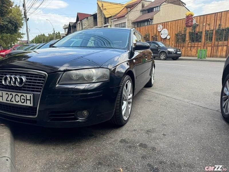 Negru Utilizat 2006 Audi A3 Sport Hatchback | 4.499 EUR (Scump) - Imagine 1/4