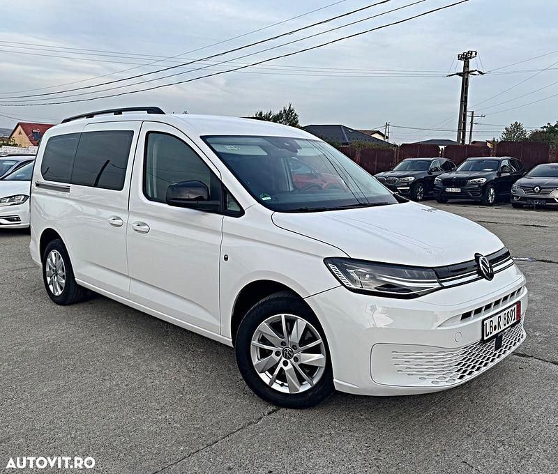 Culoarealb Utilizat 2022 VW Caddy Edition Monovolum | 17.890 EUR (Preț OK) - Imagine 1/4
