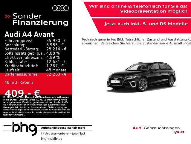 Utilizat 2022 Audi A4 S-Line Break | 38.798 EUR (Scump) - Imagine 1/1