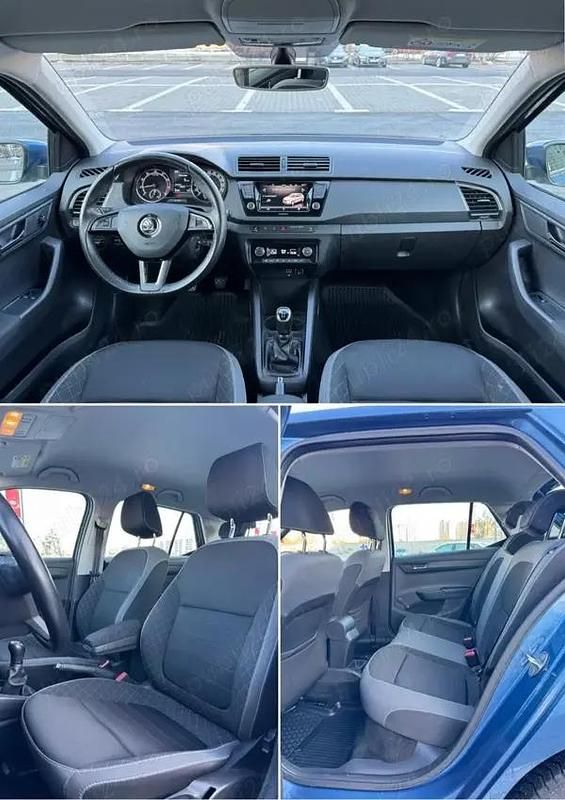 Second-hand Skoda Fabia Ambition 95 CP (69 kW) 2020 Albastru Hatchback