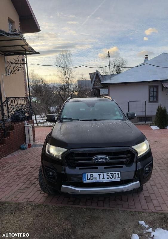 Culoarenegru Utilizat 2020 Ford Ranger Wildtrack Pickup | 25.000 EUR (Super Preț) - Imagine 1/4