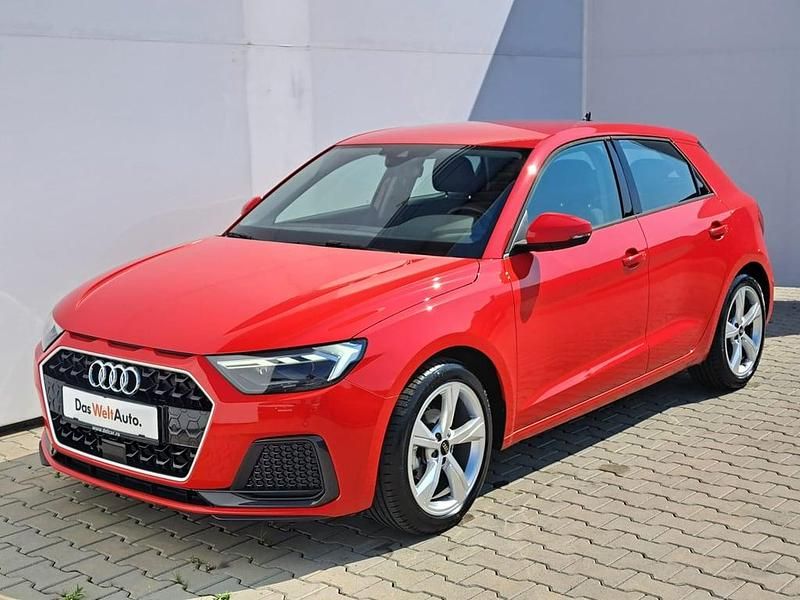 Rosu mediu metalic Utilizat 2022 Audi A1 Sportback Advanced Plus Hatchback | 22.850 EUR - Imagine 1/4