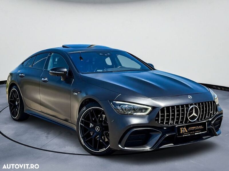 Negru Utilizat 2019 Mercedes AMG GT 43 AMG Coupe | 66.997 EUR - Imagine 1/4