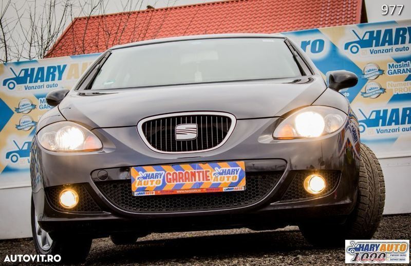 Negru Utilizat 2009 Seat Leon Hatchback | 5.950 EUR (Scump) - Imagine 1/4