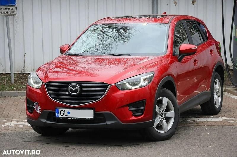 Second-hand Mazda CX-5 Nakama Intense 175 CP (128 kW) 2017 Culoarerosu SUV