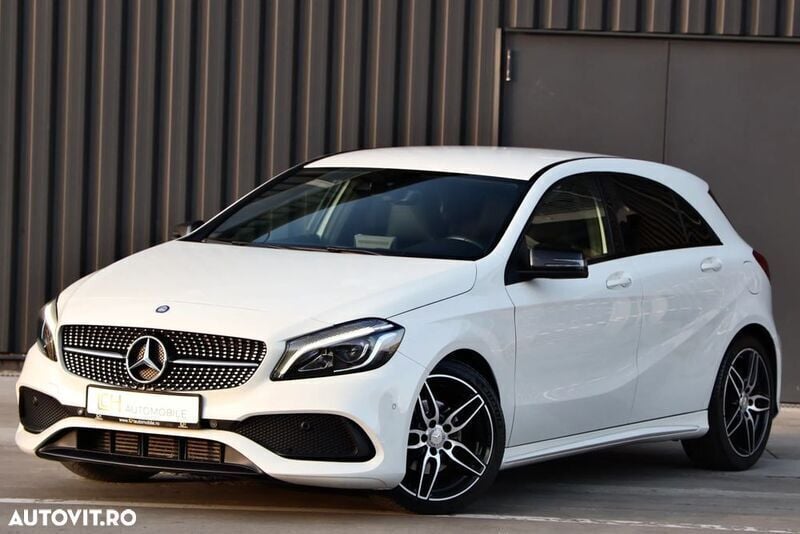 Alb Utilizat 2016 Mercedes A200 AMG line Hatchback | 13.990 EUR (Preț OK) - Imagine 1/4
