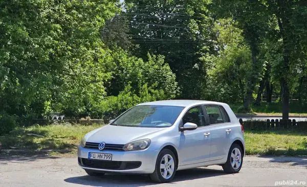 Negru Utilizat 2010 VW Golf VI Team Hatchback | 5.990 EUR (Preț OK) - Imagine 1/4